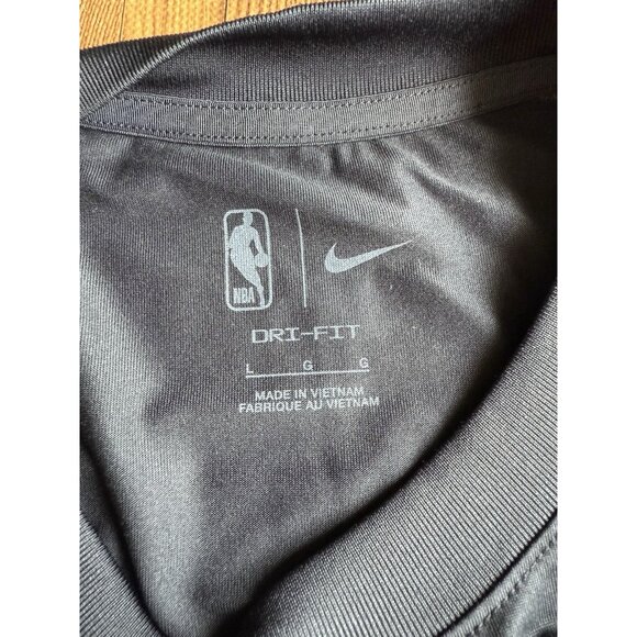Nike Utah Jazz NBA Authentics Mens Large Long Sleeve Player Issue Shooting Shirt - Picture 9 of 11